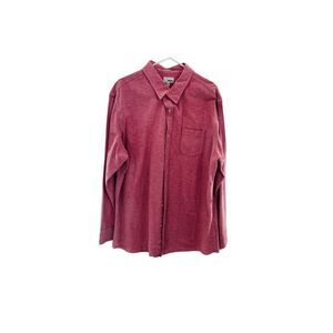 Sonoma button down salmon Color button down long sleeve  casual dress shirt  siz